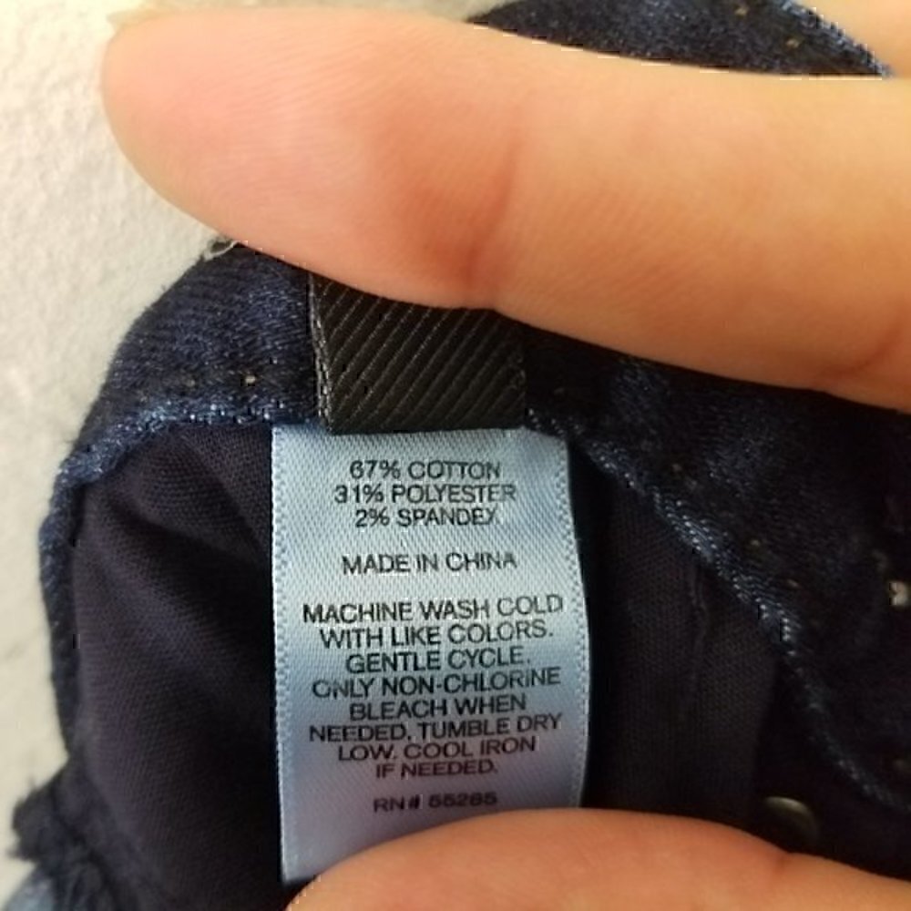 Express Skinny Stella Regular Fit Stretch Jeans Blue Size 4r - Picture 7 of 7